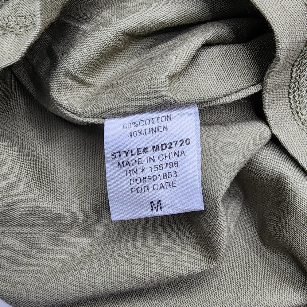 MARBLE Olive Puff Sleeve Mini Dress - Picture 6 of 7